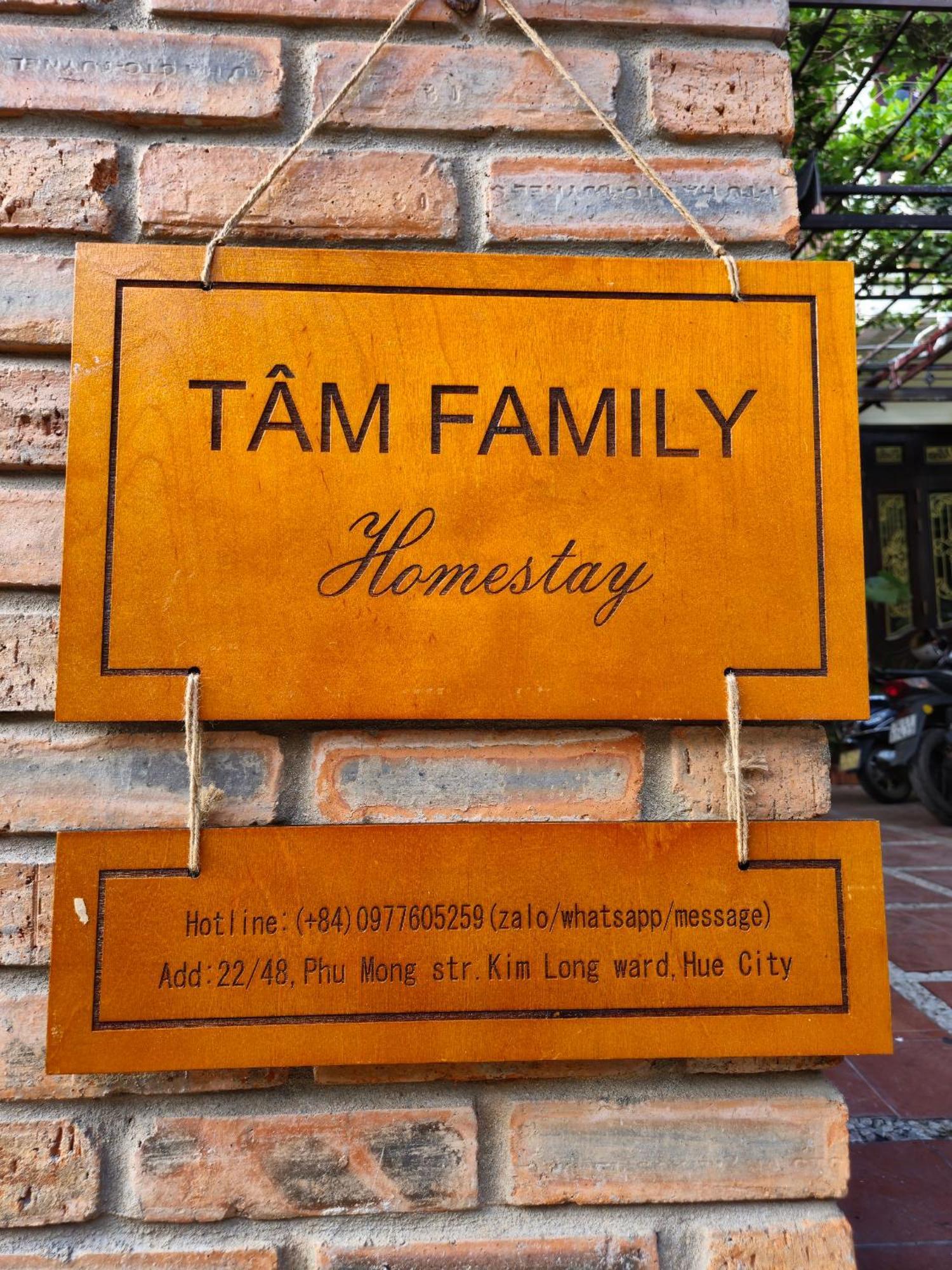 Tam Family Homestay-הואה מראה חיצוני תמונה